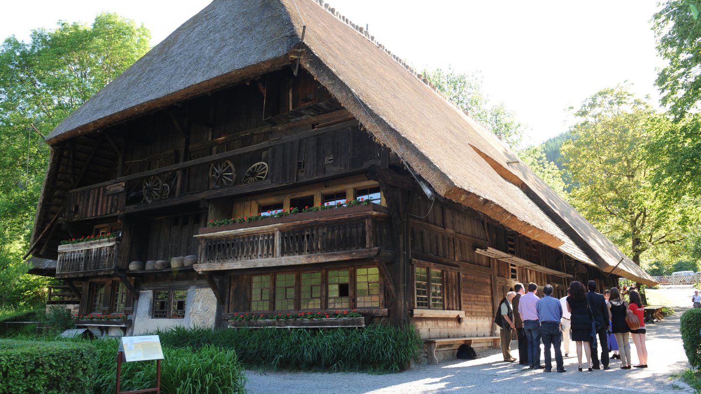 Das Freilichtmuseum in Gutach im Schwarzwald. (Foto: dpa Bildfunk, picture alliance / dpa | Patrick Seeger)