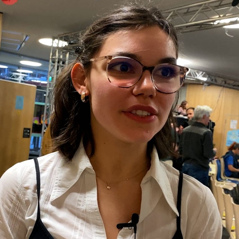 Clara Roth, Schülerin in Freiburg zum Wahlrecht mit 16 (Foto: SWR)