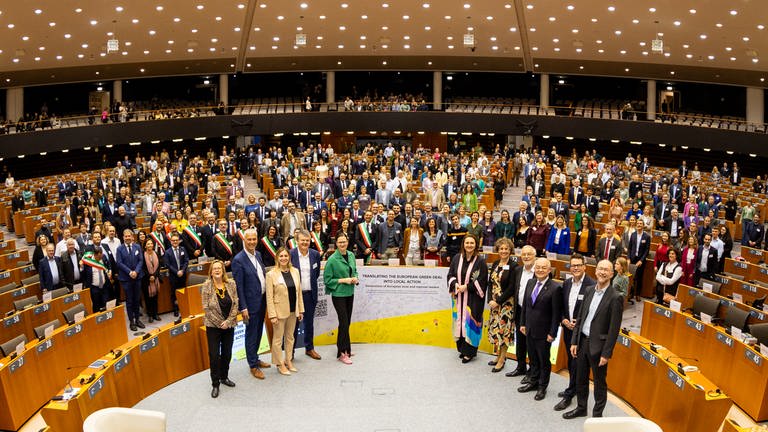 Konferenz „Translating the EU Green Deal into local action" in Brüssel (Foto: Stadt Freiburg)