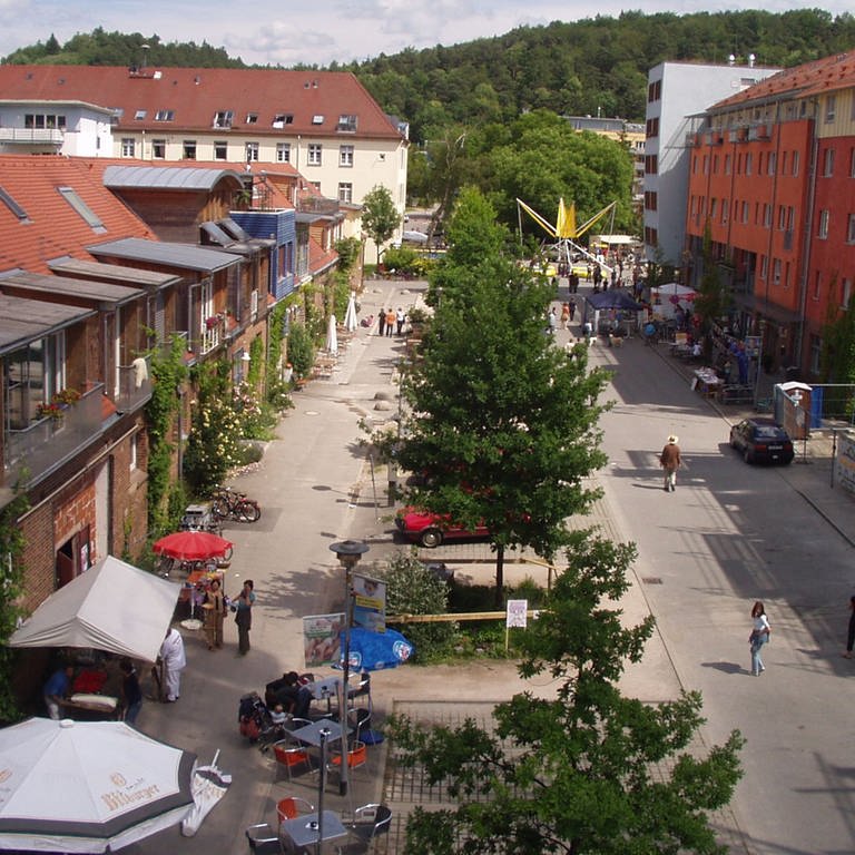 Französisches Viertel (Foto: Pressestelle, Stadt Tübingen)