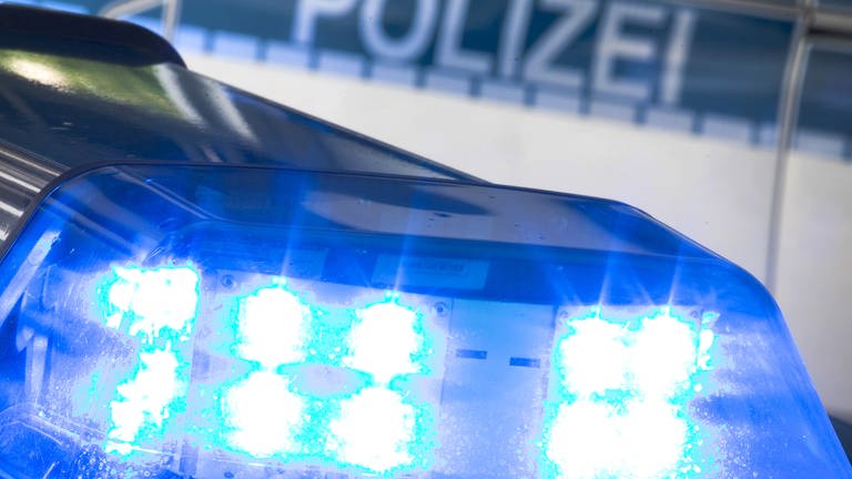 Blaulicht auf Polizeiwagen (Foto: dpa Bildfunk, Friso Gentsch)