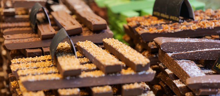 Schokolade beim Schokomarkt (Foto: SWR, Harry Röhrle, SWR)
