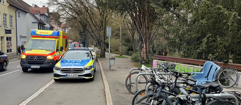 Polizeieinsatz nach Messerstecherei im Botanischen Garten in Tübingen (Foto: SWR, Tim Richter)
