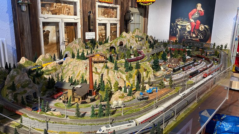 Modellbahnsonderschau im Tübinger Museum Boxenstop eröffnet (Foto: SWR)