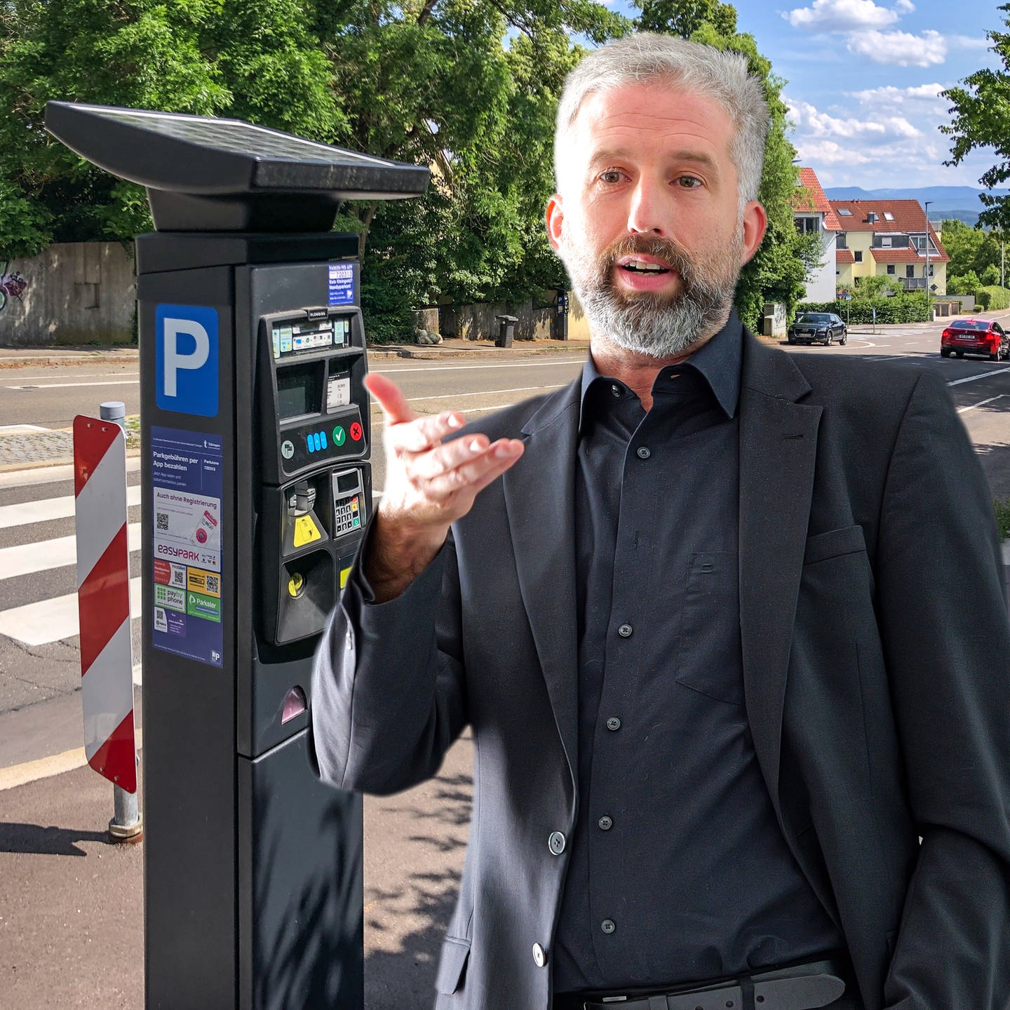 Parkgebühren per Handy zahlen spart Geld - sagt Boris Palmer - SWR