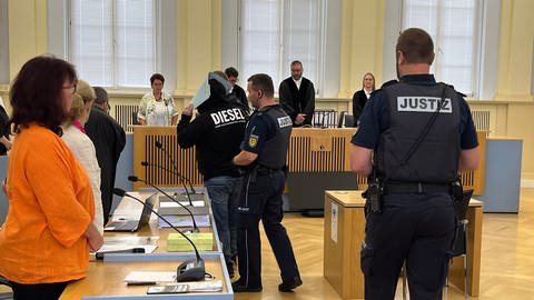 Landgericht Hechingen: Prozess Doppelmord (Foto: SWR, Tim Richter)