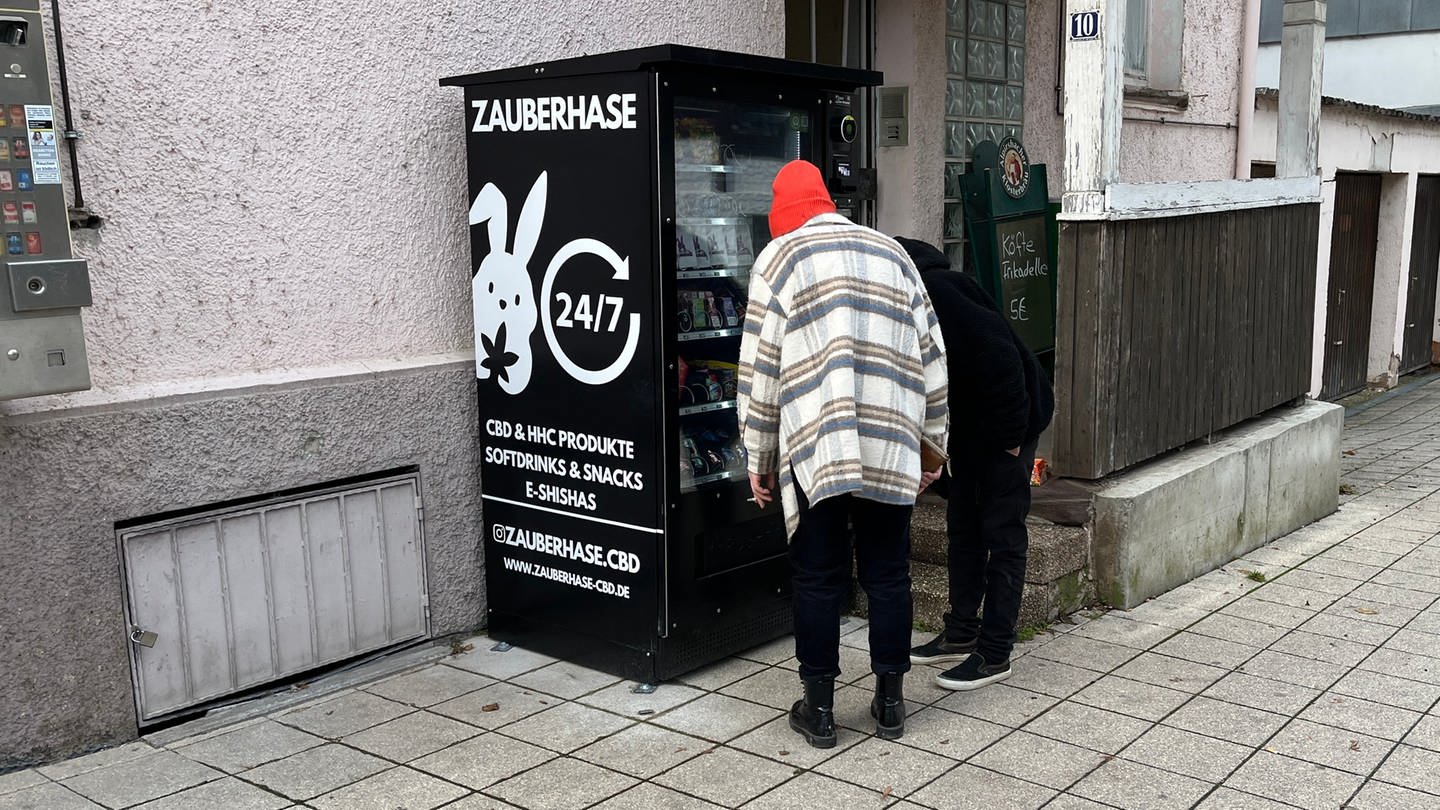 Darmstadt: Cannabis-Automat für Boomprodukt Hanf