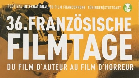 Plakat Französische Filmtage (Foto: SWR, Sarah Beschorner)