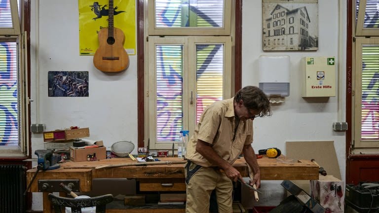 Die Werkstatt für Reparaturen im Haus und für Hobby-Handwerker (Foto: SWR)