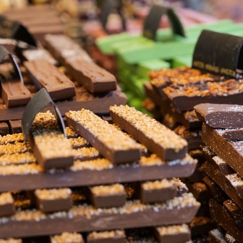 Schokolade beim Schokomarkt (Foto: SWR, Harry Röhrle, SWR)