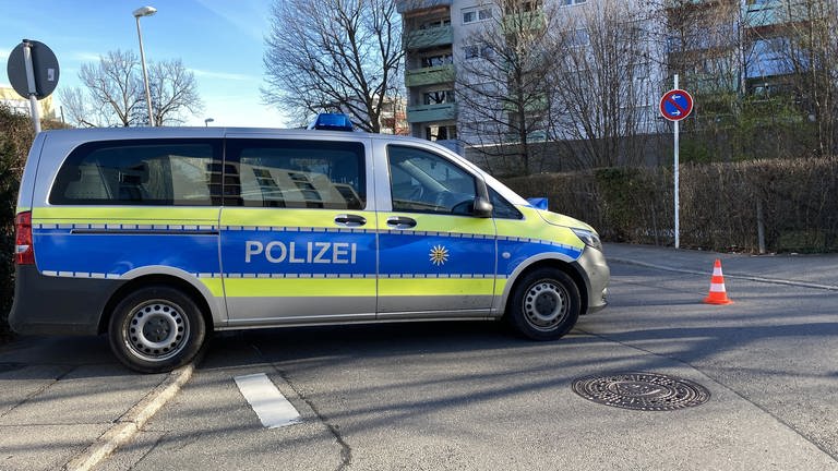 Polizeiauto in Reutlingen (Foto: SWR, Thomas Scholz)
