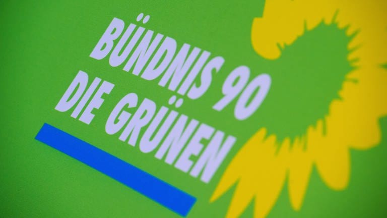 Logo der Partei Bündnis 90Die Grünen (Foto: dpa Bildfunk, picture alliance/Stefan Sauer/dpa-Zentralbild/dpa)