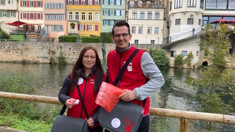 Umweltscouts in Tübingen halten die Stadt von Müll sauber