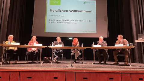 Podiumsdiskussion bei der "Hochschule im Dialog" in Rottenburg (Foto: SWR)