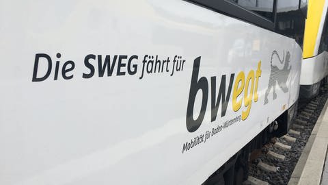 Die SWEG ist seit Jahresbeginn für mehrere Regionalverbindungen in der Region Stuttgart zuständig. (Foto: SWR, Hendrik Zorn)