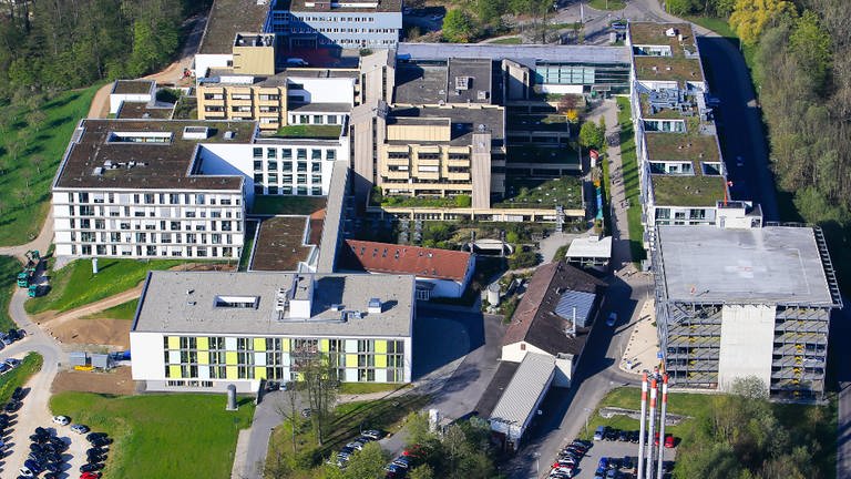 Luftbild des Ostalbklinkums in Aalen (Foto: Pressestelle, Ostalbklinikum Aalen)
