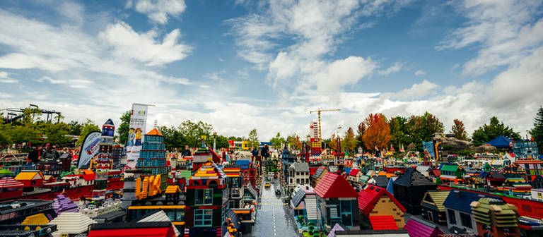 Weltrekord mit einer Stadt aus Lego-Häusern im Legoland in Günzburg (Foto: Pressestelle, Legoland, Fabian Stoffers)