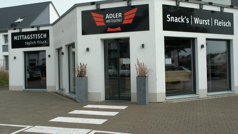 Die Adler Metzgerei in Unterkirchberg ist seit Anfang September geschlossen. Quelle: SWR (Foto: SWR)