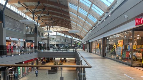 Blick ins Blautalcenter in Ulm mit vielen Geschäften. Inzwischen stehen mehr als die Hälfte der Flächen leer. (Foto: Feldhoff & Cie. GmbH (Archiv))