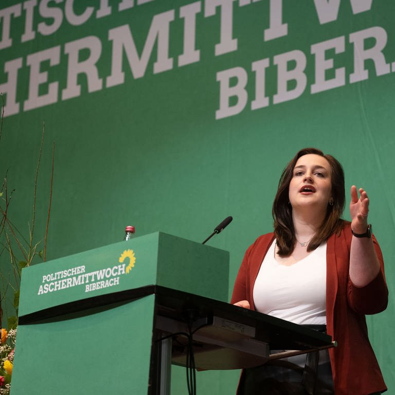 Lena Schwelling wird bei der Oberbürgermeisterwahl in Ulm für die Grünen ins Rennen gehen. (Foto: dpa Bildfunk, picture alliance/dpa | Marijan Murat)