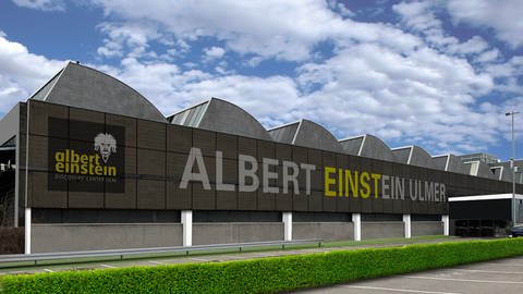 Das geplante Einstein Discovery Center in Ulm steht möglicherweise auf der Kippe. Der geplante Standort, die alte Paketposthalle beim Hauptbahnhof, steht nicht ab 2026 zur Verfügung, wie ursprünglich erhofft. (Foto: Pressestelle, Albert Einstein Discovery Center Ulm e.V.)