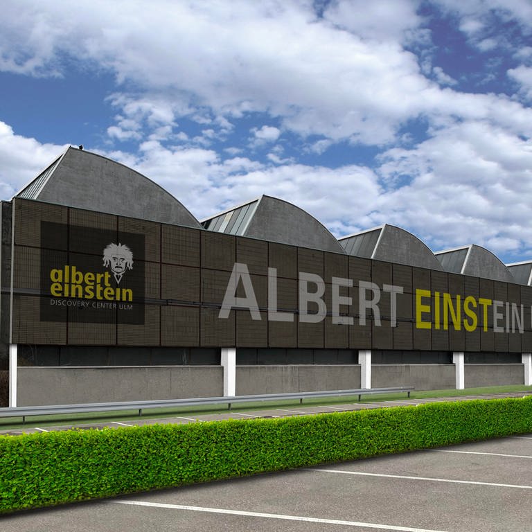 Das geplante Einstein Discovery Center in Ulm steht möglicherweise auf der Kippe. Der geplante Standort, die alte Paketposthalle beim Hauptbahnhof, steht nicht ab 2026 zur Verfügung, wie ursprünglich erhofft. (Foto: Pressestelle, Albert Einstein Discovery Center Ulm e.V.)
