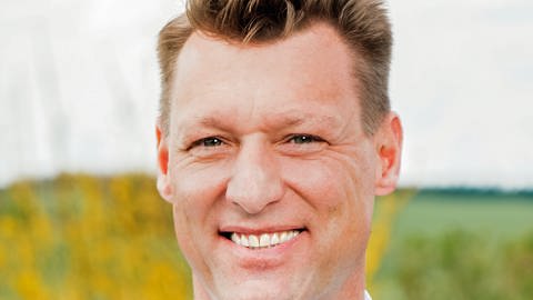Porträt des Kandidaten zur Landratswahl in Dillingen, Christoph Mettel (Foto: Pressestelle, Jan Koenen)