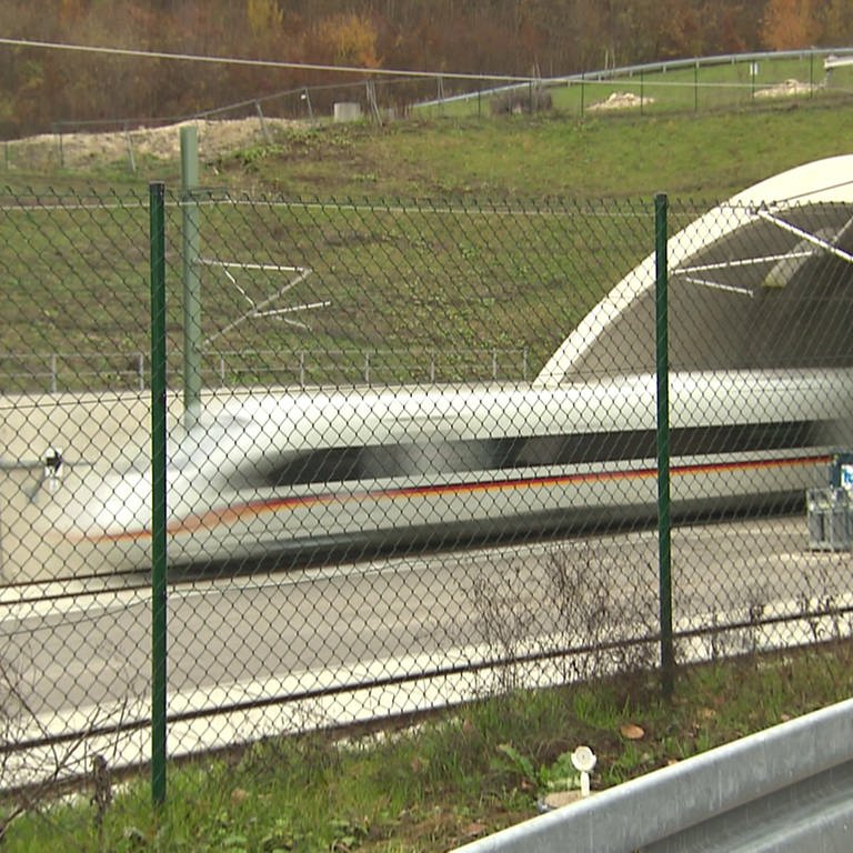 Nicht nur am Projekt Stuttgart 21, sondern auch an der Neubaustrecke gibt es Kritik (Foto: SWR)