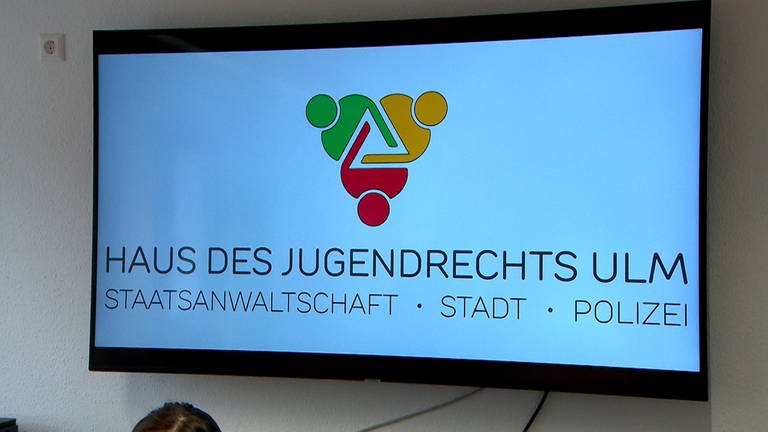 Das Logo vom Ulmer Haus des Jugendrechts (Foto: SWR)