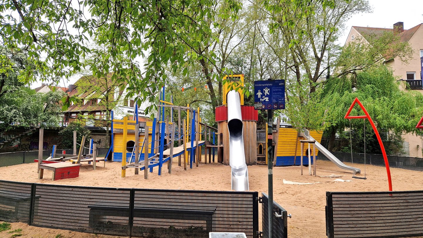 Kinderspielplatz im Ulmer Stadtgebiet (Foto: SWR, Petra Volz)