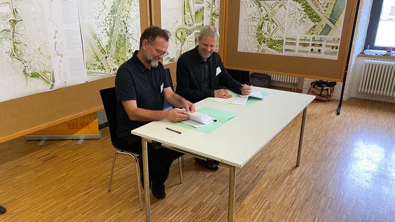 Vertrag Unterzeichnung............. Landesgartenschau 2030 (Foto: Pressestelle, Stadt ulm)