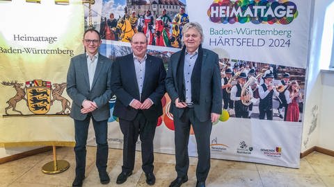 Die Heimattage Baden-Württemberg im kommenden Jahr sollen nachhaltig wirken, das hoffen die Bürgermeister der drei beteiligten Kommunen Dirk Schabel (Dischingen, Thomas Häfele (Neresheim) und Norbert Bereska (Nattheim)