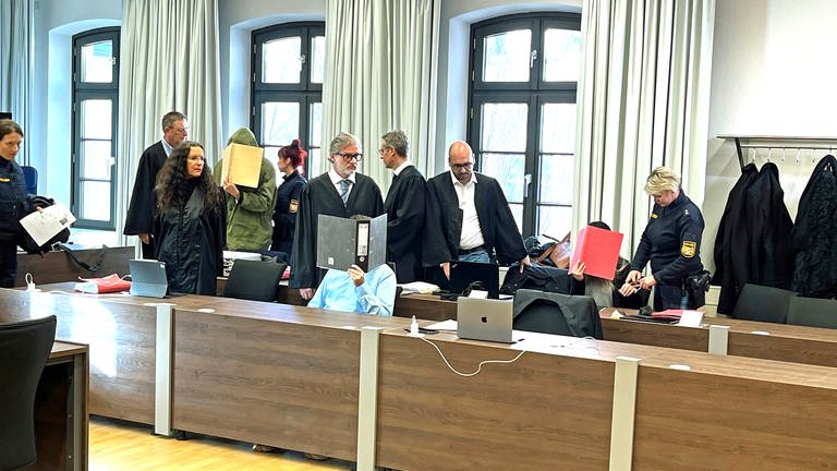 Der Prozess wegen Doppelmords in Altenstadt am Landgericht Memmingen: Eine Nebenklägerin fordert Hinterbliebenen-Schmerzensgeld (Archivbild).