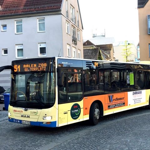 SWR trifft Stadtbus Aalen - Haltetsellen einsprechen am verkaufsoffenen Sonntag (Foto: SWR, Frank Polifke)