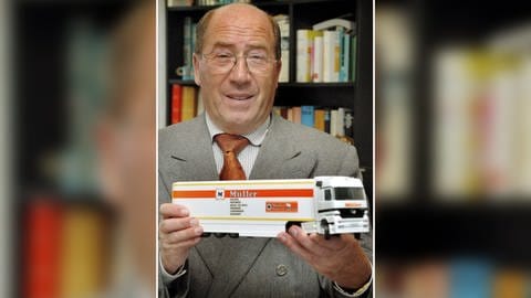 Der Ulmer Drogerieunternehmer Erwin Müller aus Ulm feiert am Donnerstag seinen 90. Geburtstag