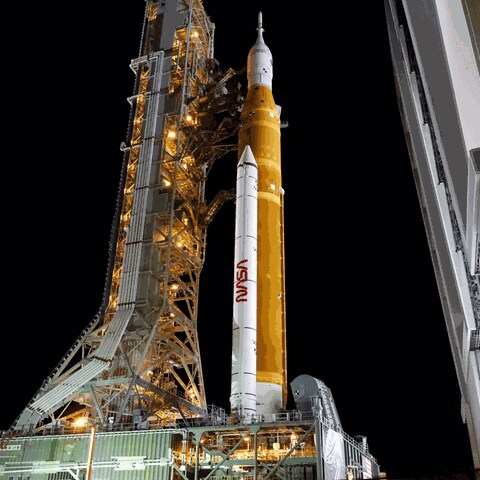 Artemis-Mission der Nasa (Foto: dpa Bildfunk, picture alliance/dpa/AP | Terry Renna)