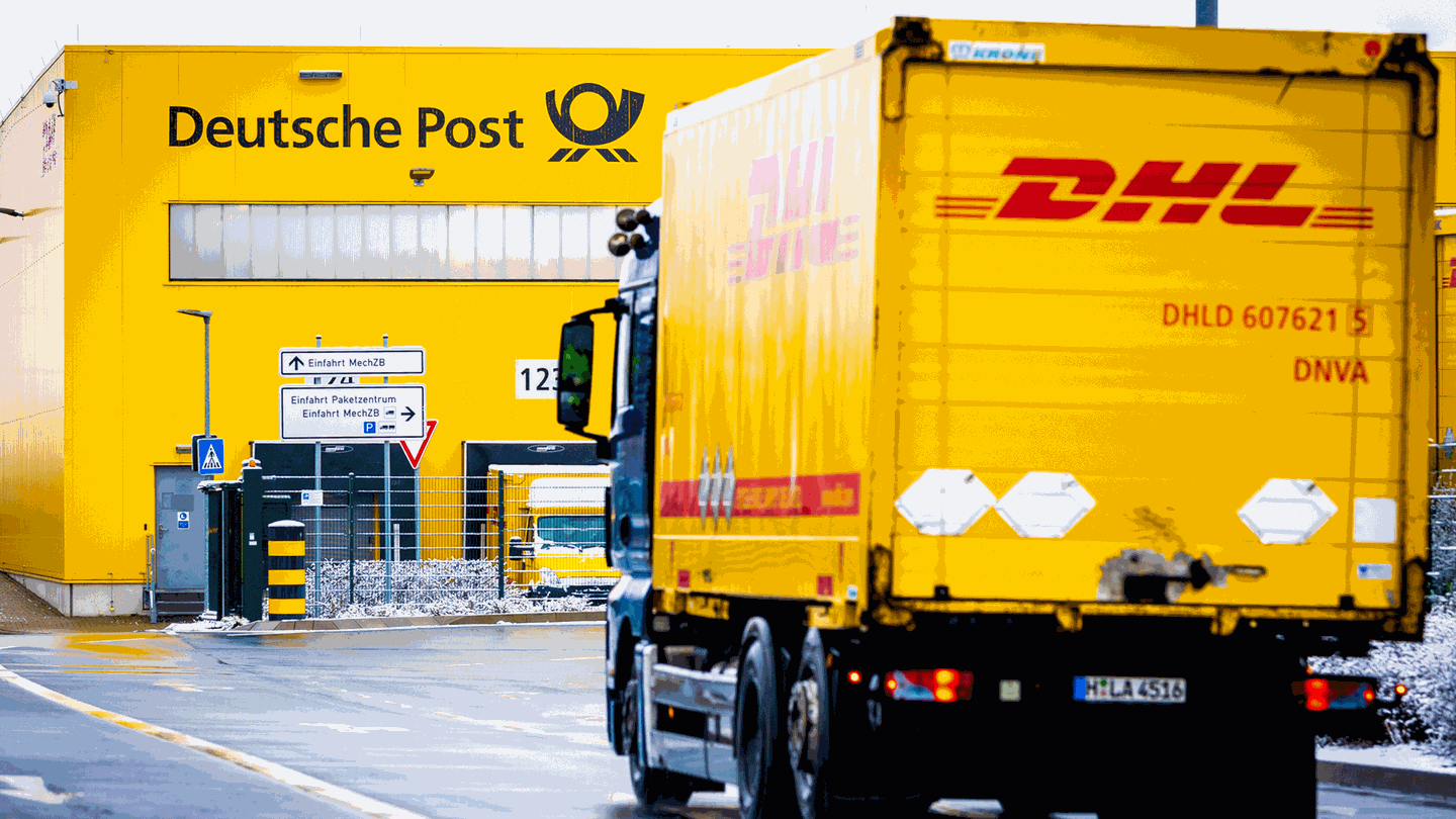 Deutsche Post (Foto: dpa Bildfunk, picture alliance/dpa | Moritz Frankenberg)