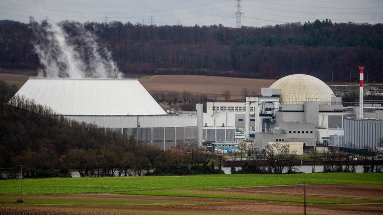 Kernkraftwerk Neckarwestheim (Foto: dpa Bildfunk, picture alliance/dpa | Christoph Schmidt)