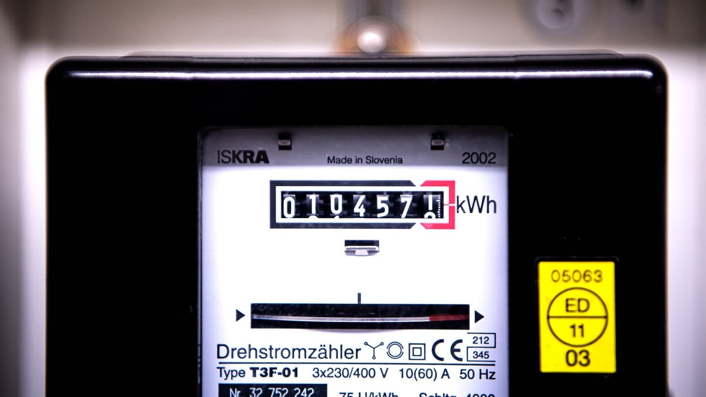 Stromzähler (Foto: dpa Bildfunk, picture alliance/ dpa/ Sina Schuldt)
