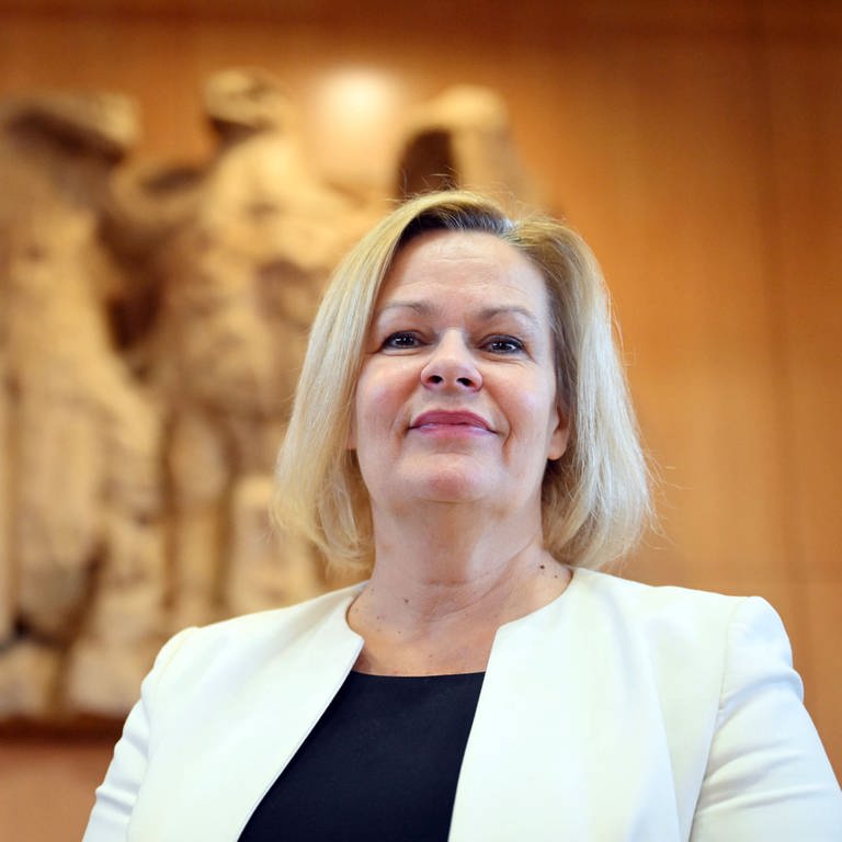 Innenministerin Nancy Faeser (SPD) (Foto: dpa Bildfunk, picture alliance/dpa | Uli Deck)