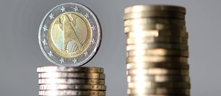 Euromünzen (Foto: dpa Bildfunk, Picture Alliance)