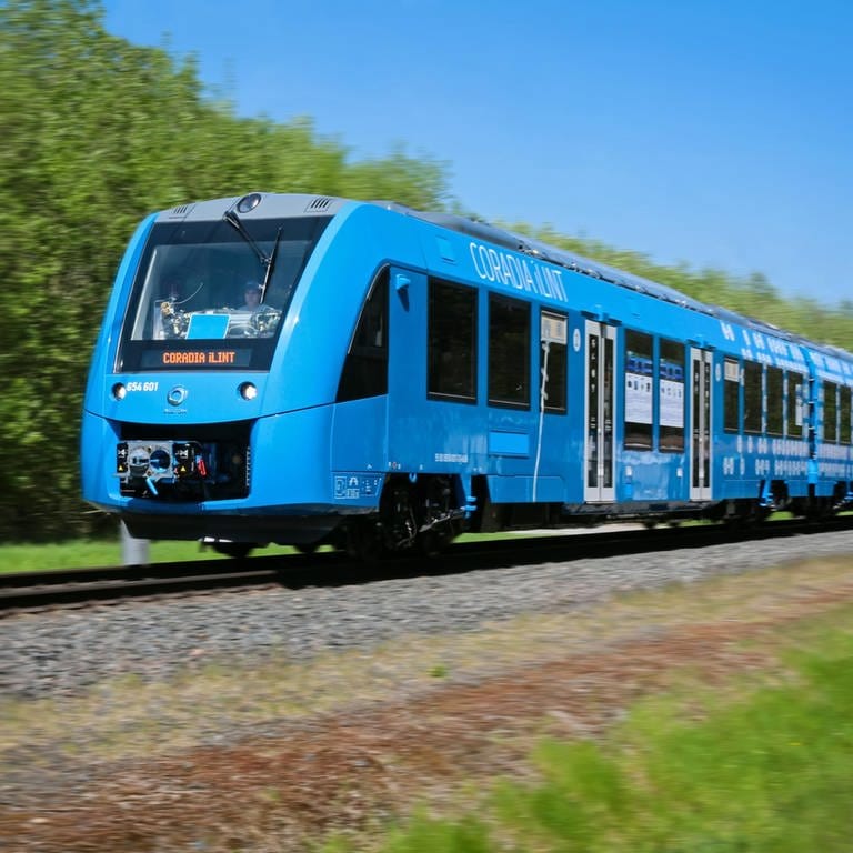 Wasserstoffzug vom Typ "Coradia iLint" des Herstellers Alstom (Foto: Alstom)