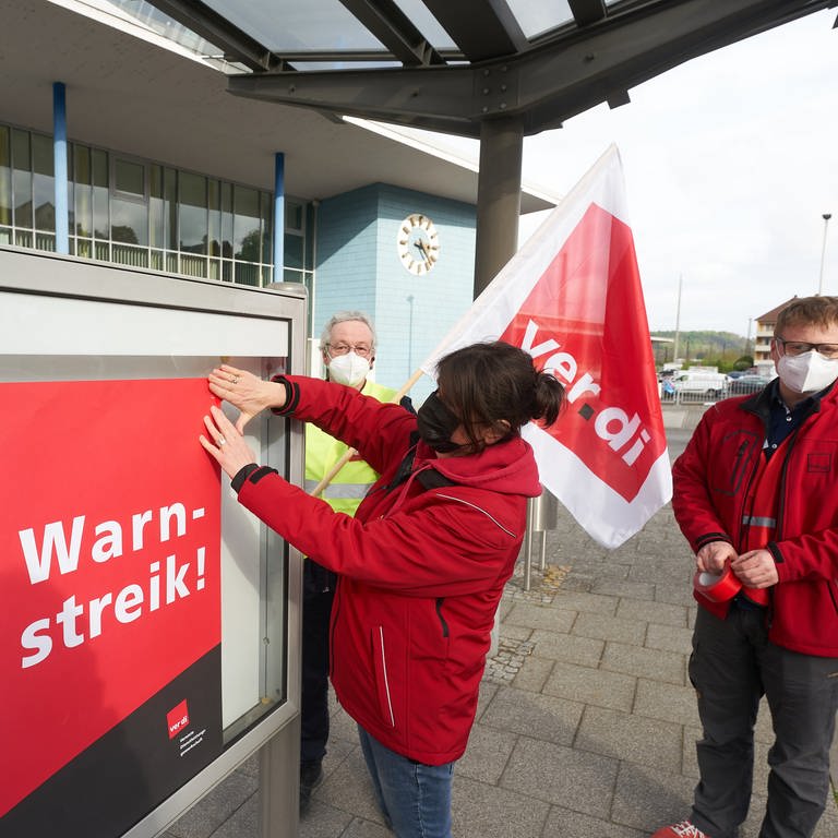 Die Gewerkschaft ver.di ruft Fahrer privater Busbetriebe in Rheinland-Pfalz wieder zum Warnstreik auf (Foto: picture-alliance / Reportdienste, Picture Alliance)