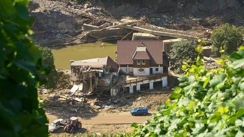Zerstörungen in Marienthal im Ahrtal (Foto: picture-alliance / Reportdienste, Picture Alliance)