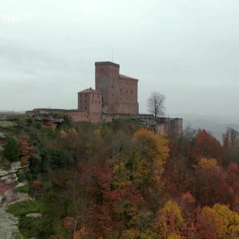 Eine Burg auf einem Hügel (Foto: SWR, SWR)