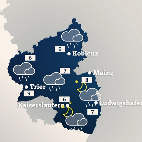 Wetterkarte (Foto: SWR)