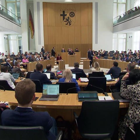 Landtag Plenum Mittwoch (Foto: SWR)
