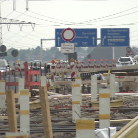 Baustelle auf einer Autobahn (Foto: SWR, SWR)