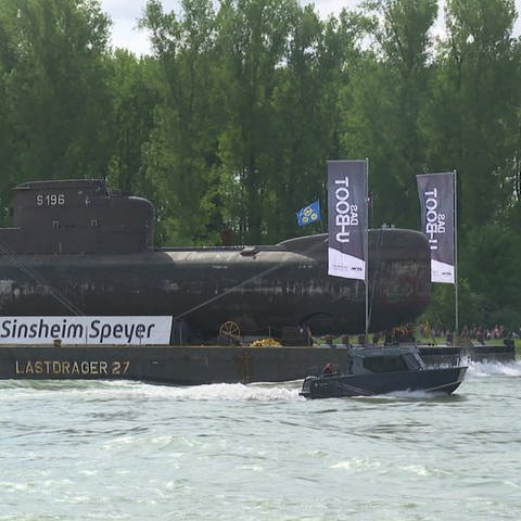 U-Boot auf dem Weg nach Speyer (Foto: SWR, SWR)