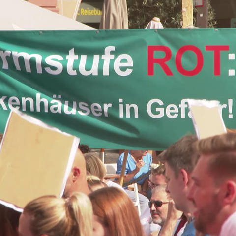 Demo "Alarmstufe rot" (Foto: SWR)